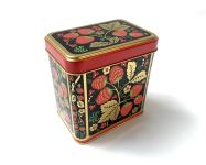 Банка для чая "Хохлома. Русские мотивы" 50-100 г. фото 1