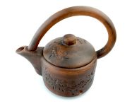 Глиняный чайник "Антик", объем 1 000 мл. фото 1